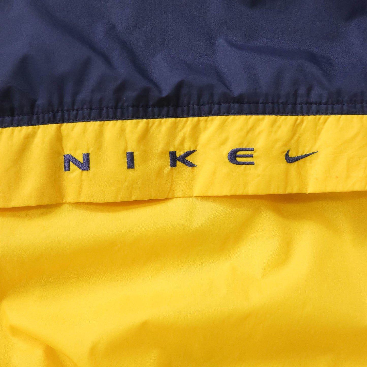 Vintage 90s Nike Two-Tone Embroidered Windbreaker Jacket - XL