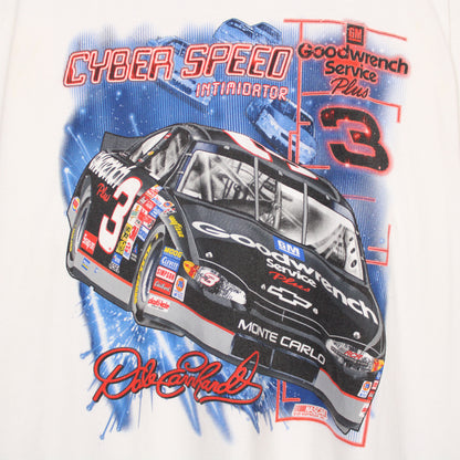 Vintage 1999 Dale Earnhardt 'Cyber Speed' NASCAR Tee - XXL