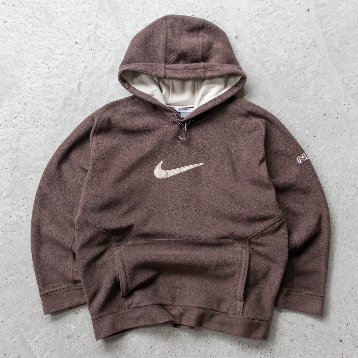 Nike Big Swoosh Fleece Hoodie - 2000s (XL)