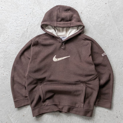 Nike Big Swoosh Fleece Hoodie - 2000s (XL)