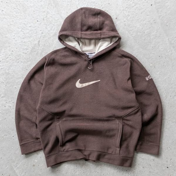 Nike Big Swoosh Fleece Hoodie - 2000s (XL)
