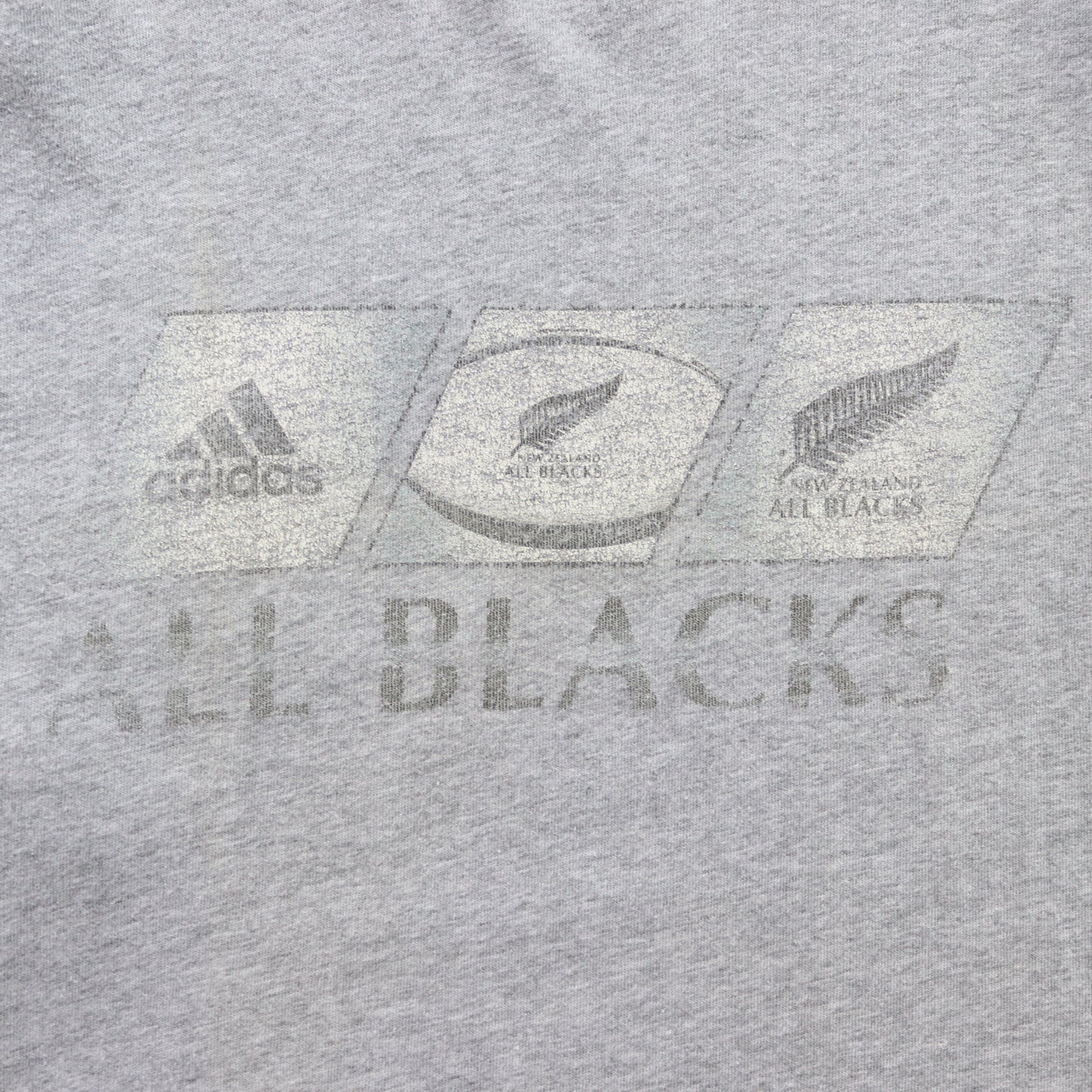 Vintage 2000s New Zealand All Blacks Adidas Tee - M