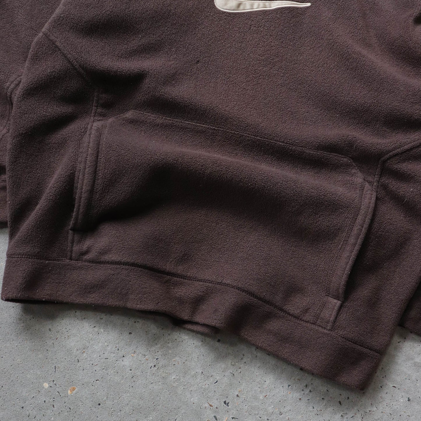 Nike Big Swoosh Fleece Hoodie - 2000s (XL)