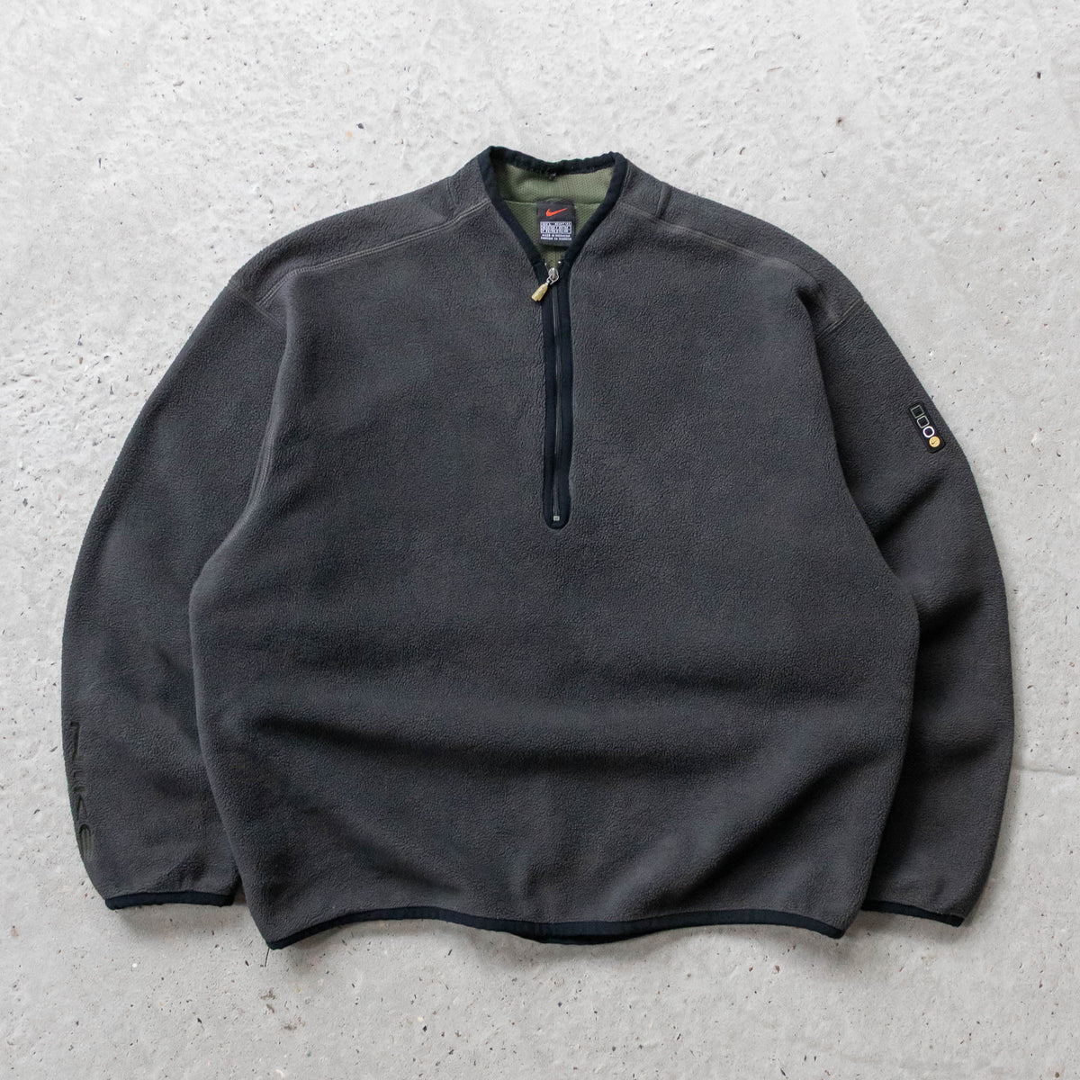 Nike Technical 1/4 Zip Fleece Pullover - 2000s (L)