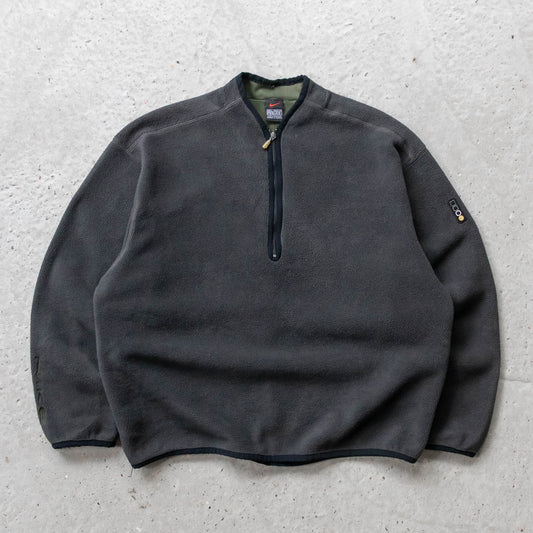 Nike Technical 1/4 Zip Fleece Pullover - 2000s (L)