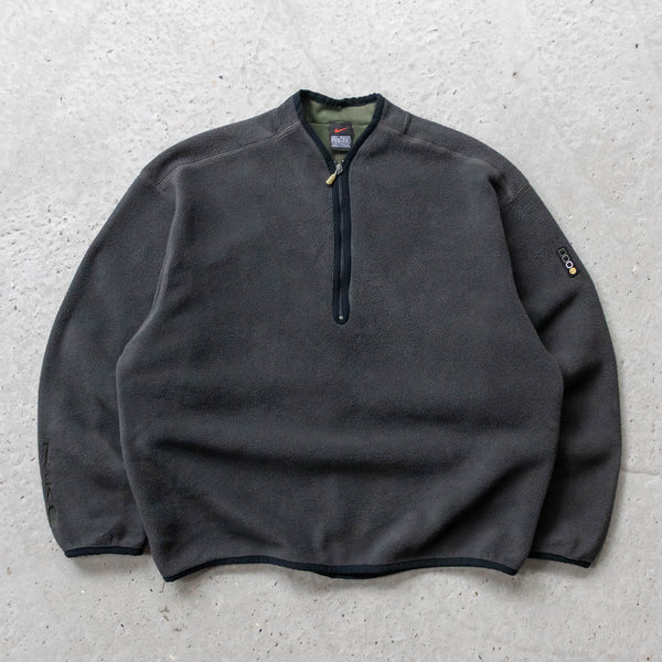 Nike Technical 1/4 Zip Fleece Pullover - 2000s (L)