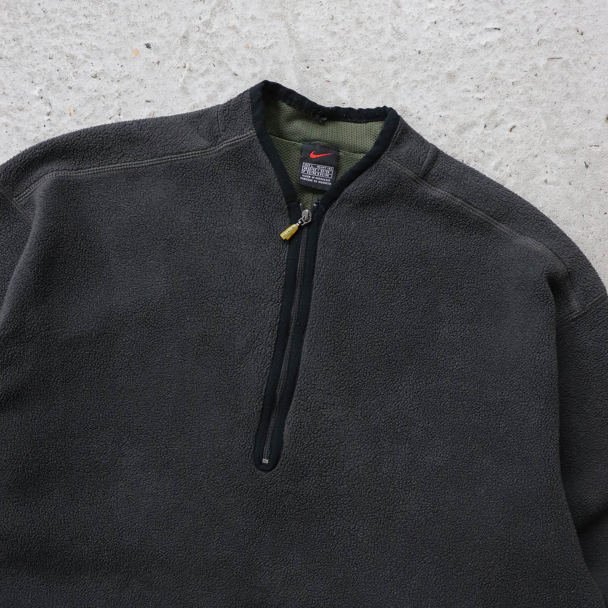 Nike Technical 1/4 Zip Fleece Pullover - 2000s (L)