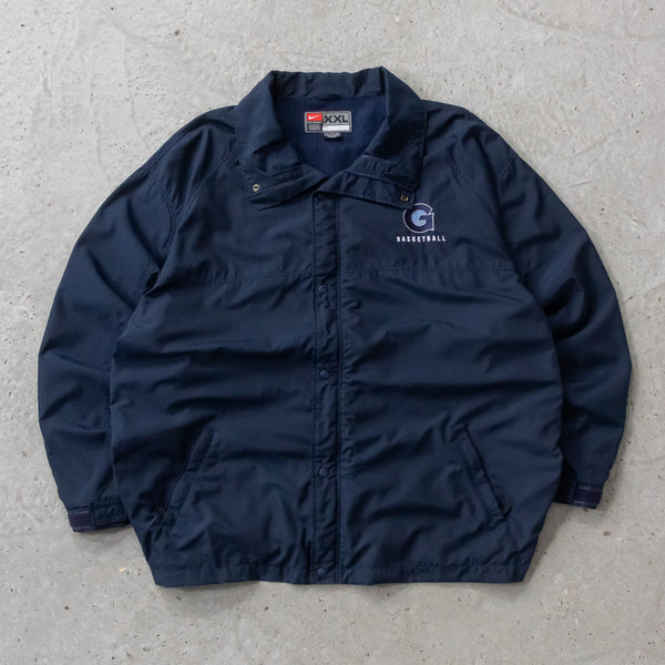 Vintage 90s Nike Georgetown Hoyas Windbreaker Jacket - XXL
