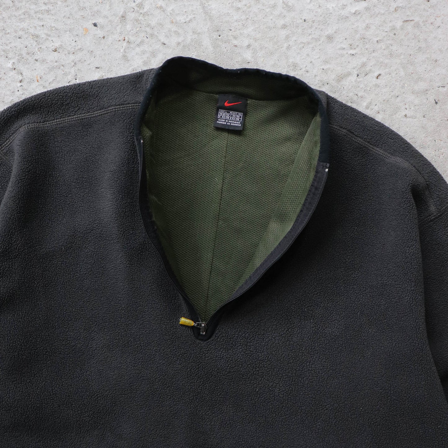 Nike Technical 1/4 Zip Fleece Pullover - 2000s (L)