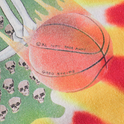 Vintage 1992 Grateful Dead Lithuania Olympics Basketball Tee - L