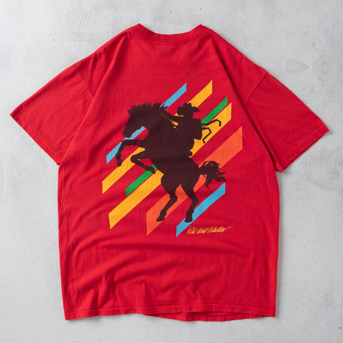 Vintage 90s Marlboro Cigarettes Wild West Collection Tee - XL