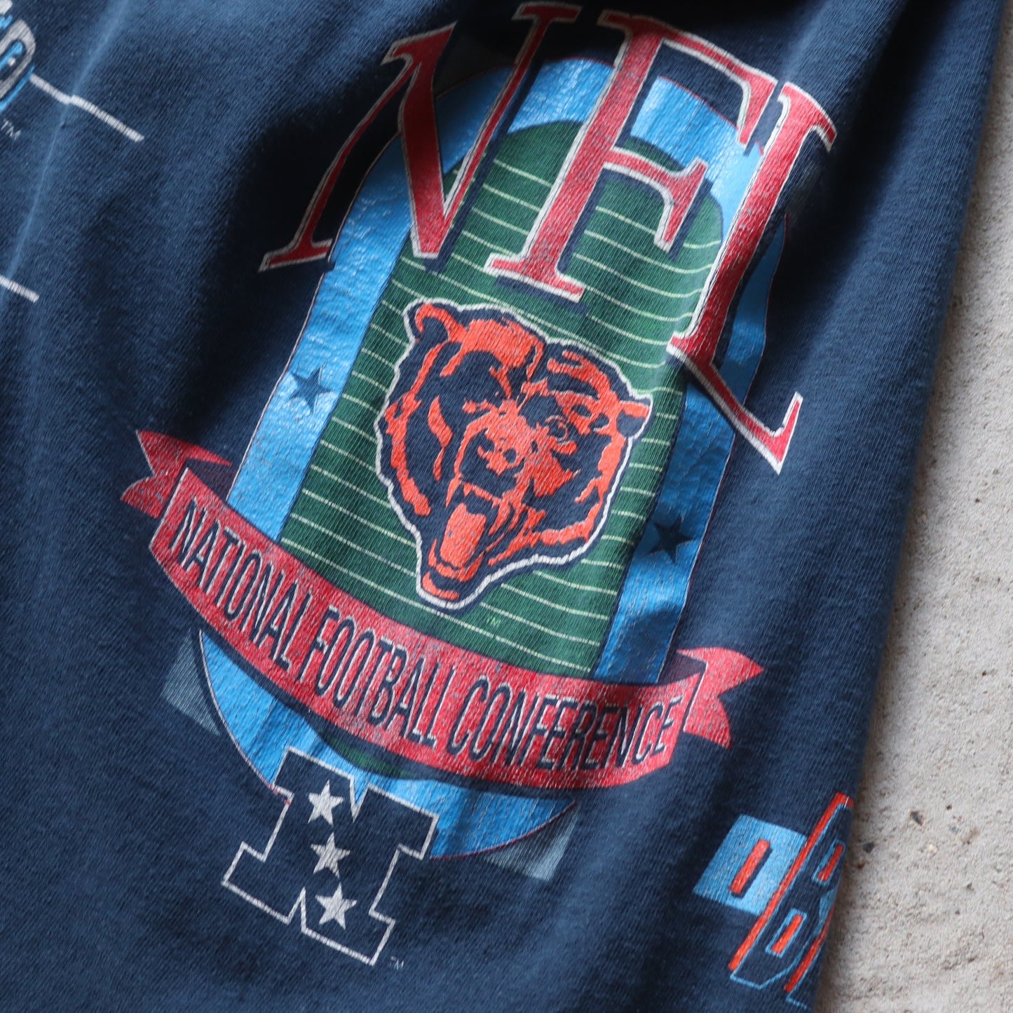 Vintage 1992 Chicago Bears NFL Tee - L