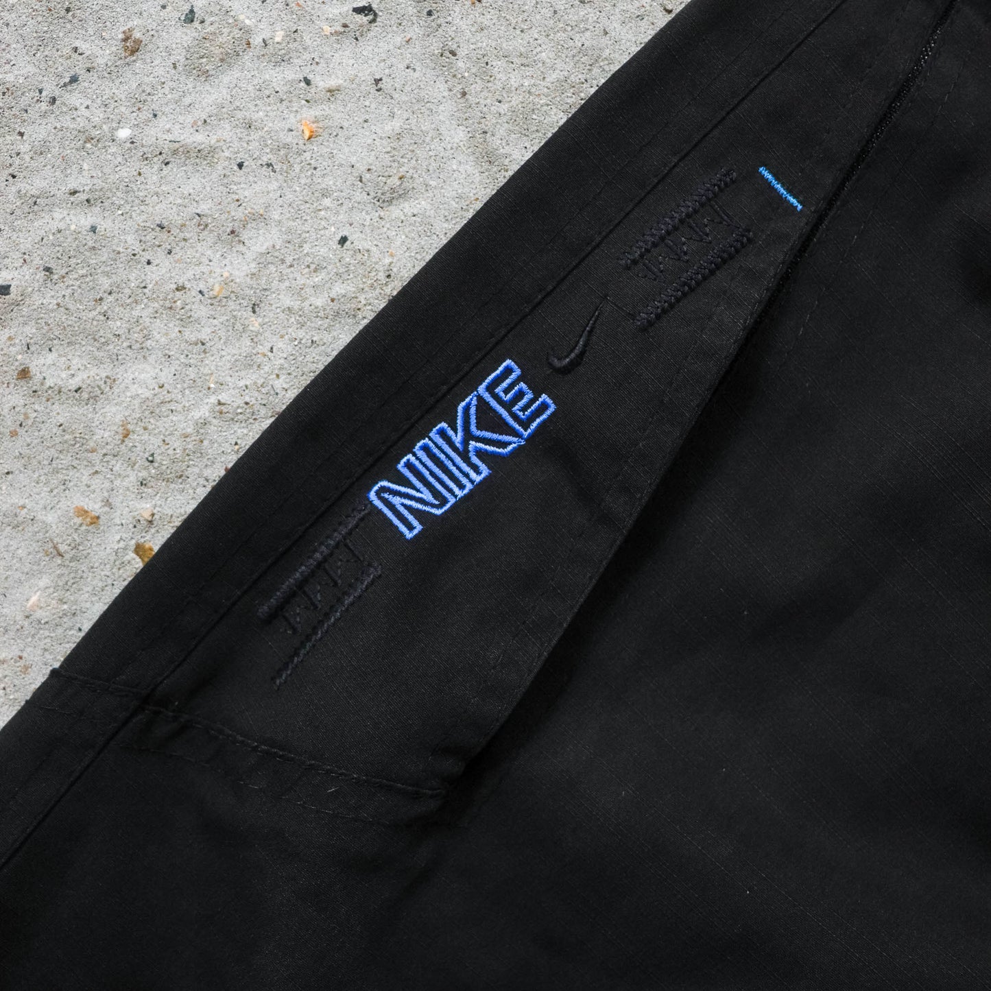 Vintage 2000s Nike Spellout Technical Track Pants - Women's XS