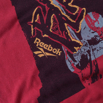 Vintage 90s Reebok Blacktop Basketball Tee - XL