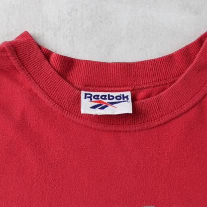 Vintage 90s Reebok Blacktop Basketball Tee - XL