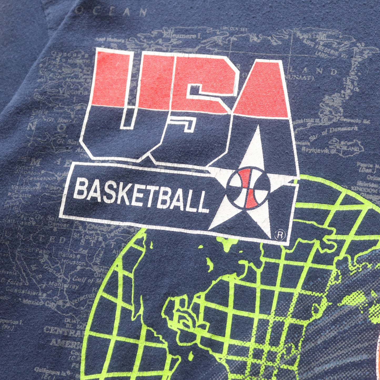 Vintage 1992 USA Basketball Dream Team Olympics Tee - L