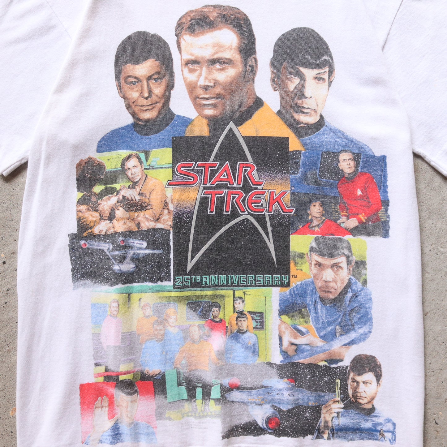 Vintage 1991 Star Trek 25th Anniversary Tee - L