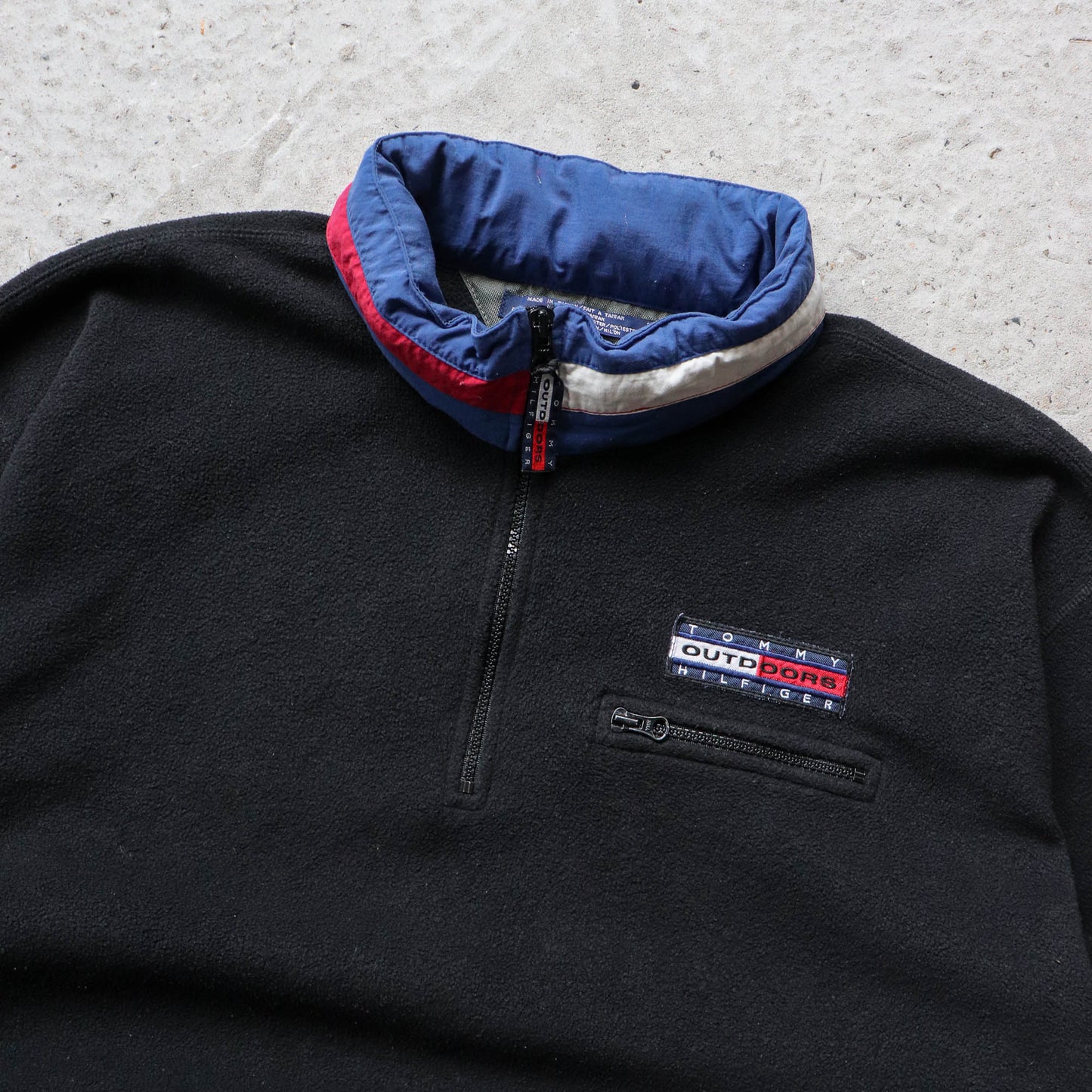 Tommy Hilfiger Outdoors 1/4 Zip Fleece Pullover - 90s (XL)