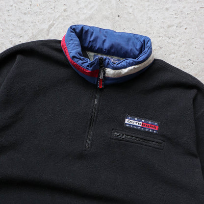 Tommy Hilfiger Outdoors 1/4 Zip Fleece Pullover - 90s (XL)