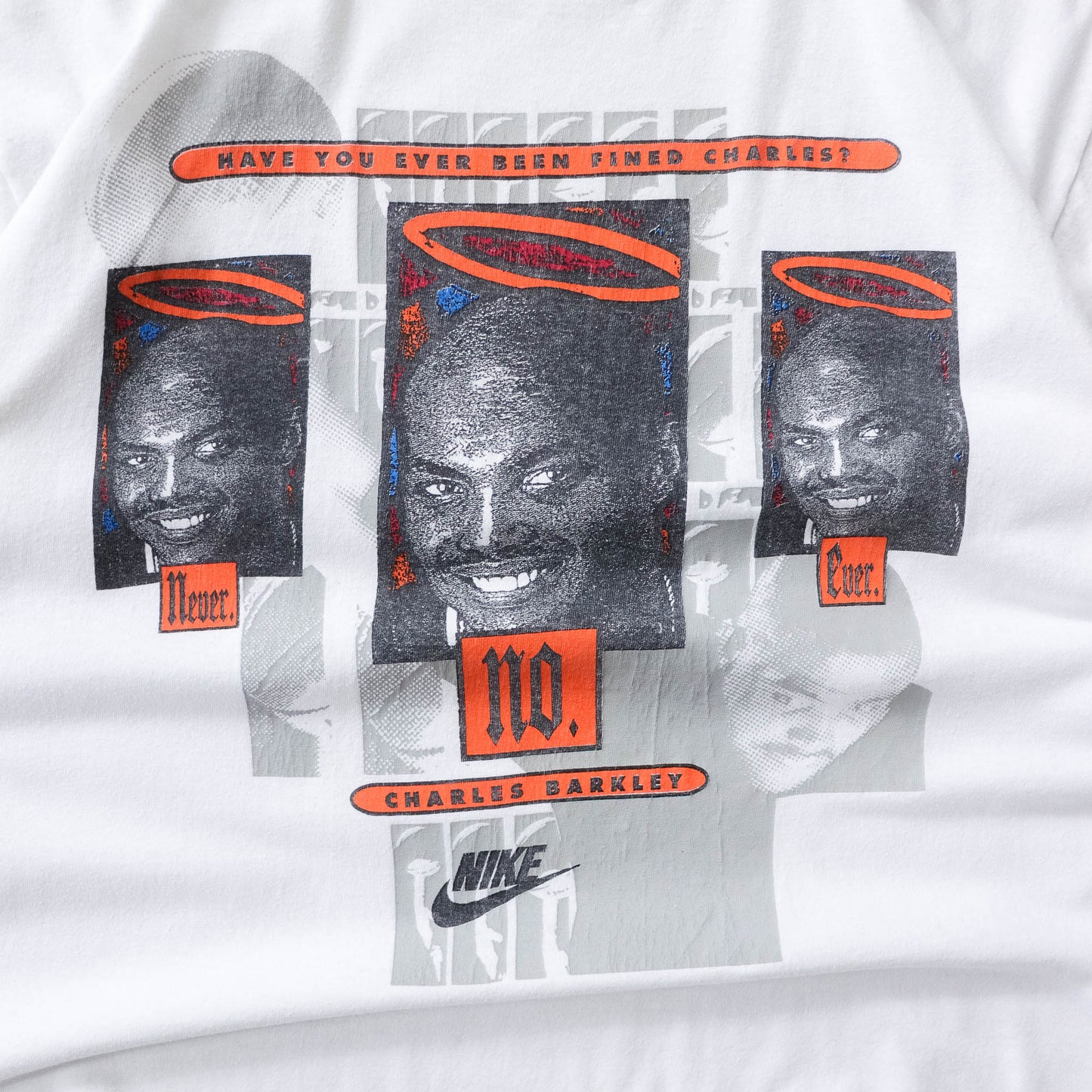 Vintage 90s Nike Charles Barkley Tee - L