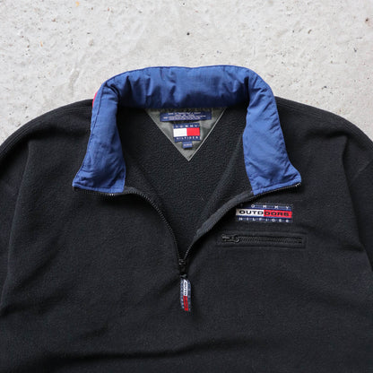 Tommy Hilfiger Outdoors 1/4 Zip Fleece Pullover - 90s (XL)