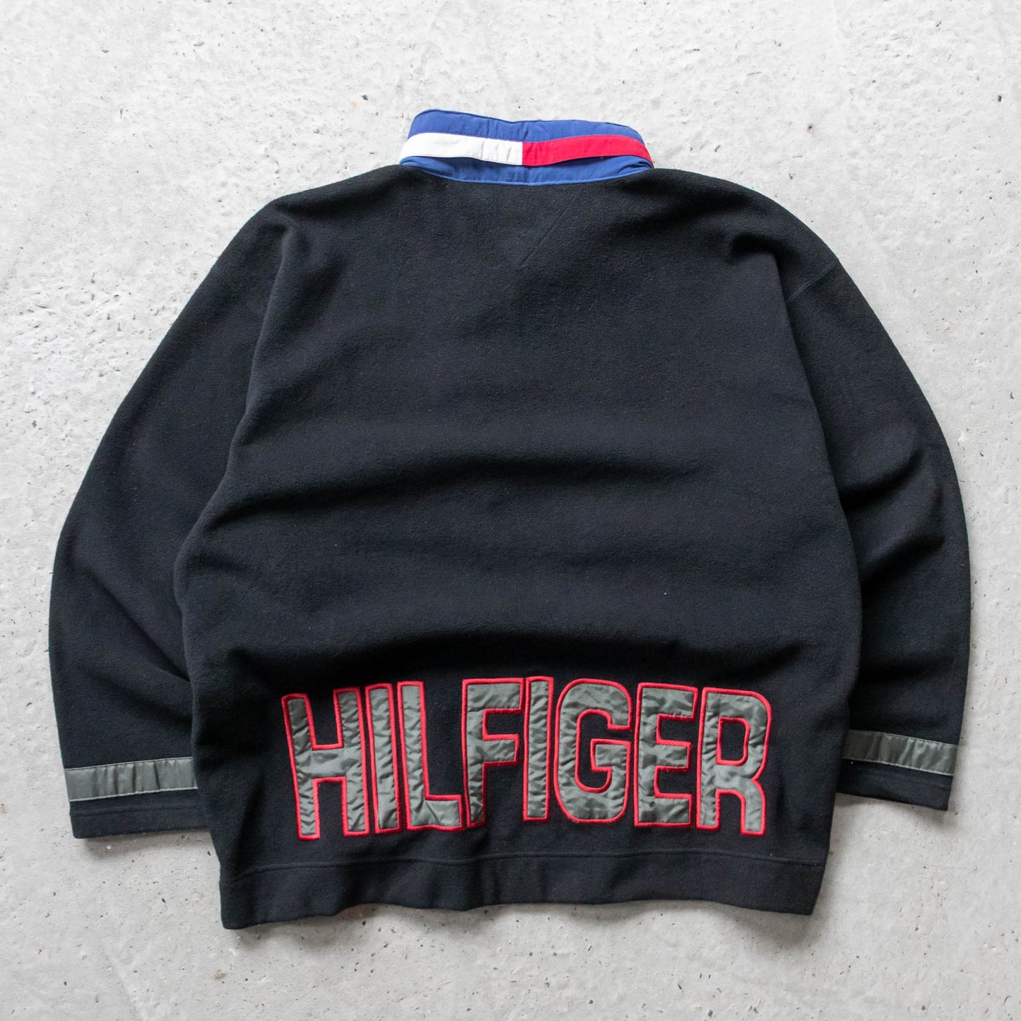 Tommy Hilfiger Outdoors 1/4 Zip Fleece Pullover - 90s (XL)