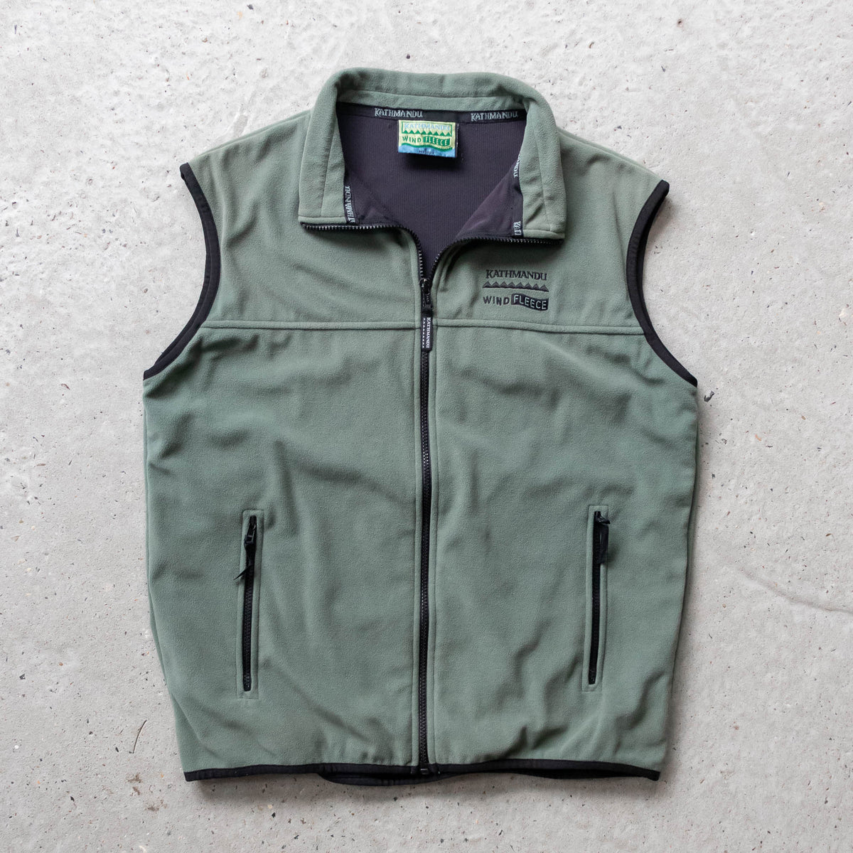 Kathmandu Polartec Windfleece Vest - 90s (M)