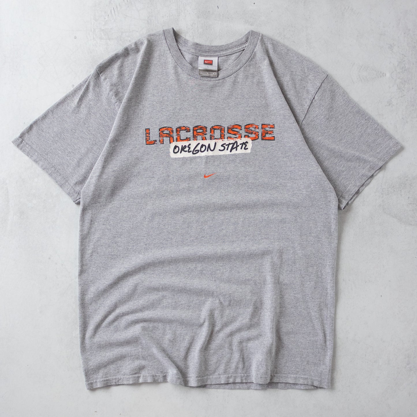 Vintage Nike Oregon State Beavers Lacrosse Tee - L