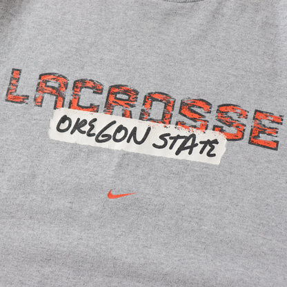 Vintage Nike Oregon State Beavers Lacrosse Tee - L
