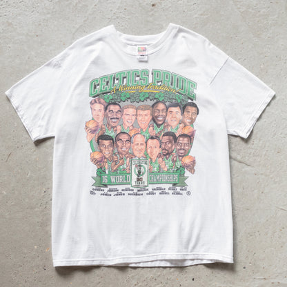 Vintage 1996 Boston Celtics NBA Tee - L