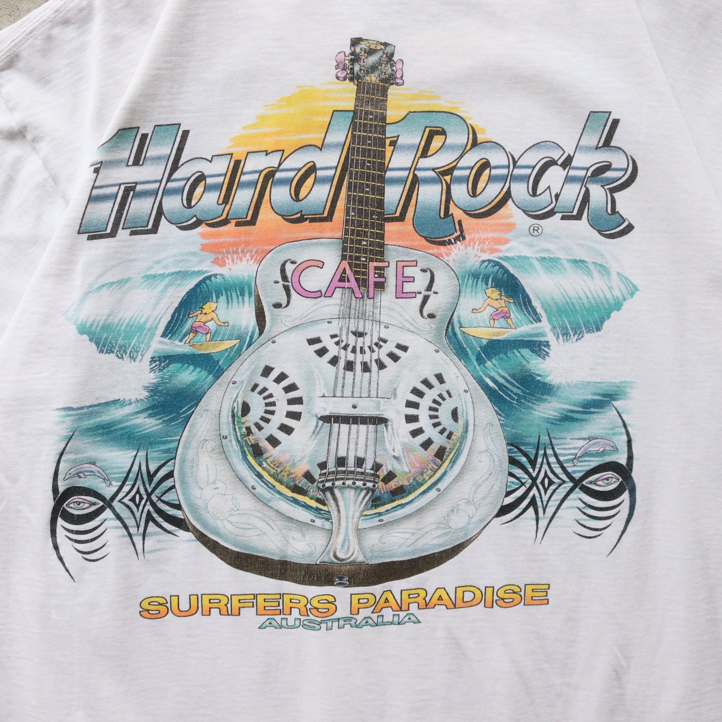 Vintage 90s Hard Rock Cafe Surfers Paradise Tee - XL