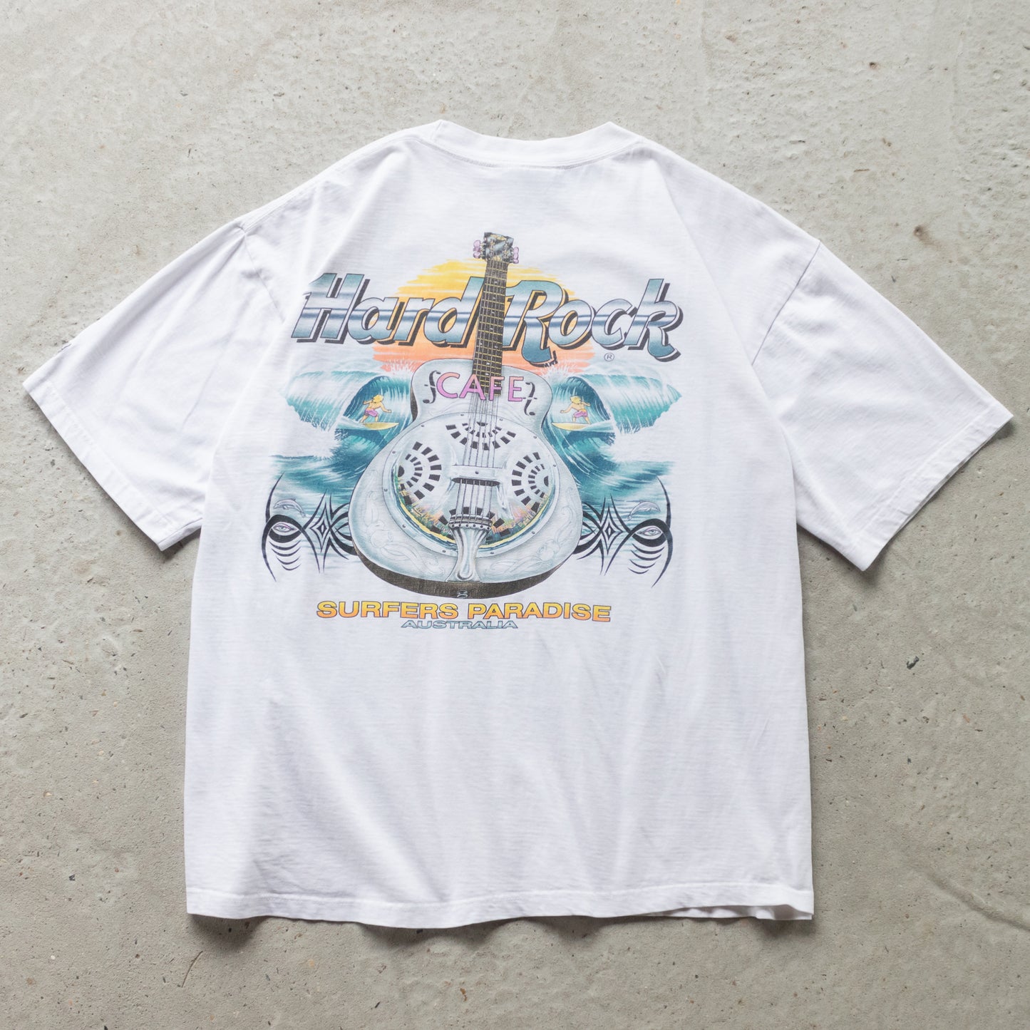 Vintage 90s Hard Rock Cafe Surfers Paradise Tee - XL