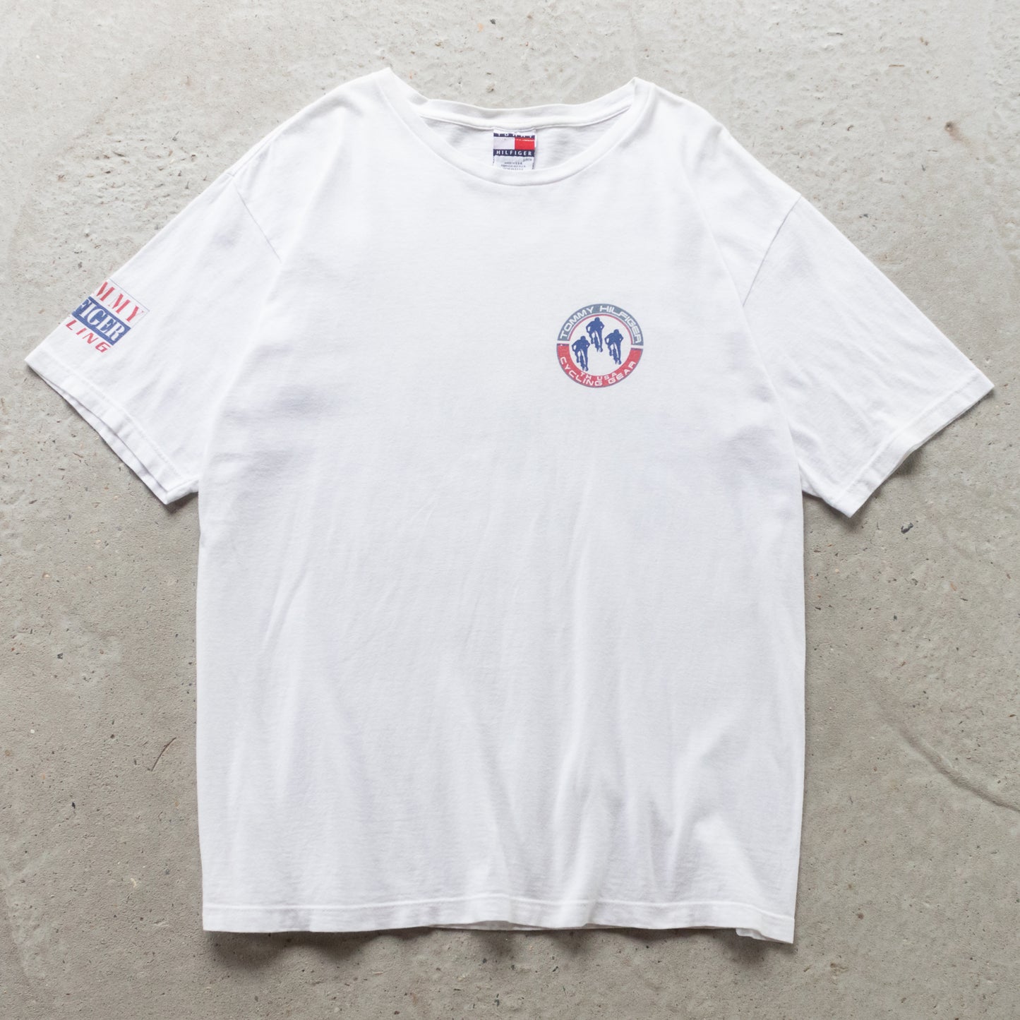 Vintage 90s Tommy Hilfiger Cycle Gear Tee - L