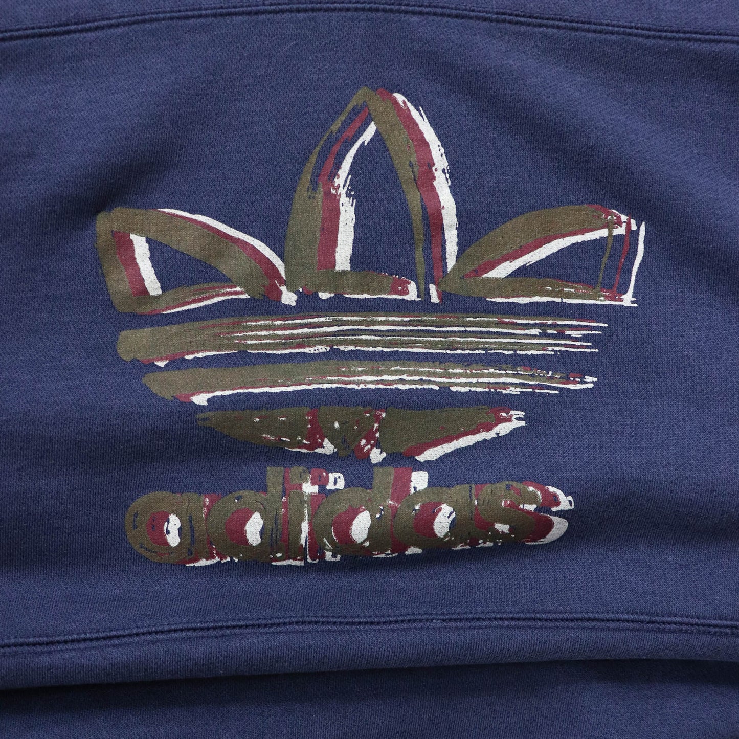 Adidas Trefoil Spellout Sweatshirt - 80s (M)