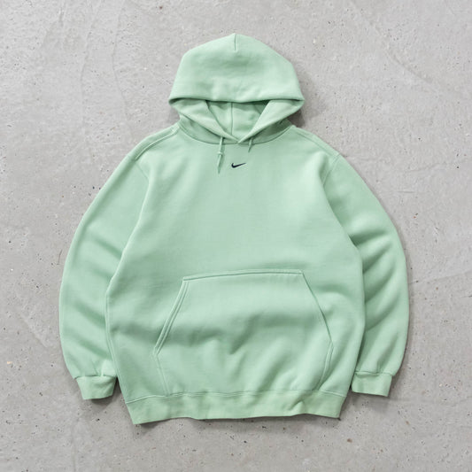 Vintage 90s Nike Centre Swoosh Hoodie - M