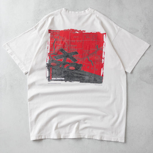 Vintage 90s Marlboro Unlimited Map Tee - XL