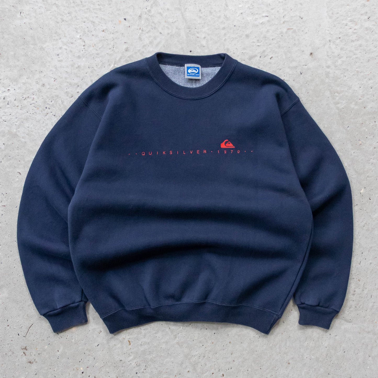 Quiksilver Spellout Logo Sweatshirt - 90s (M)