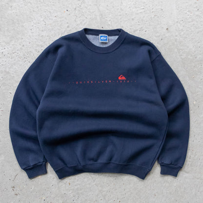 Quiksilver Spellout Logo Sweatshirt - 90s (M)