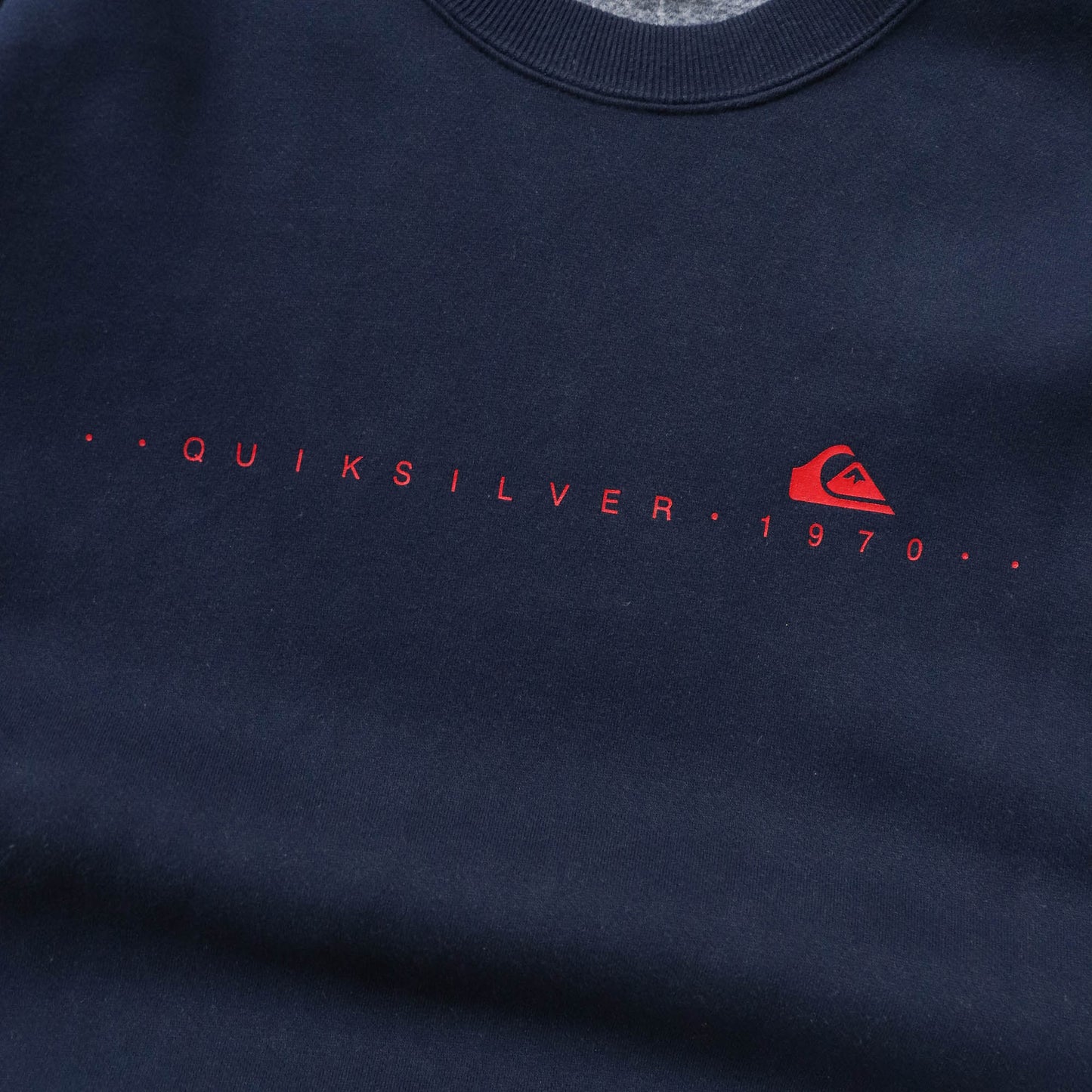 Quiksilver Spellout Logo Sweatshirt - 90s (M)
