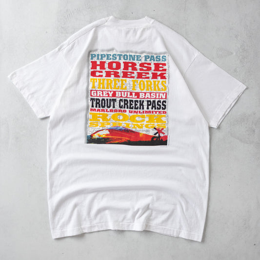 Vintage 90s Marlboro Unlimited Train Tee - XL