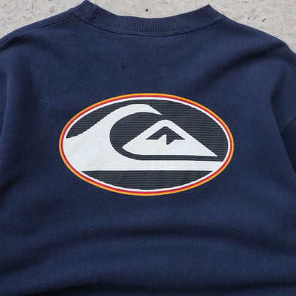Quiksilver Logo Double Sided Sweatshirt - 90s (S)