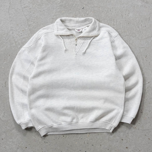 Vintage 90s Nike Basketball 1/4 Zip Sweatshirt - M