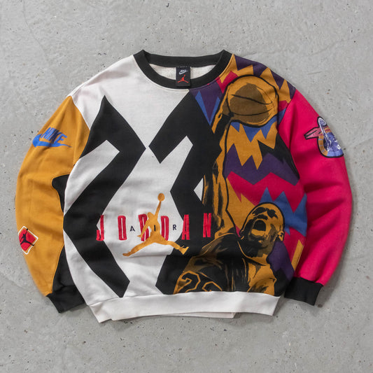 Vintage 1992 Nike Air Jordan 7 AOP Sweatshirt - XL