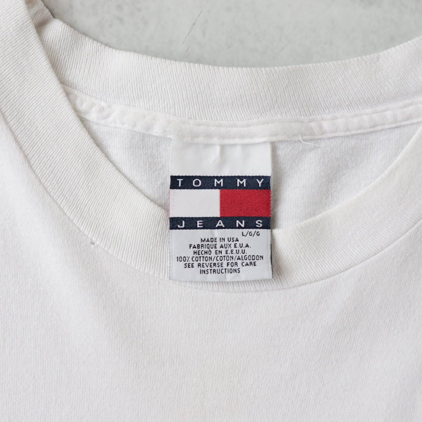 Vintage 90s Tommy Hilfiger Jeans Tee - L