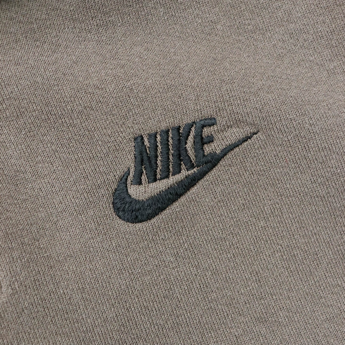 Nike Embroidered Swoosh 1/4 Zip Sweatshirt - 90s (M)
