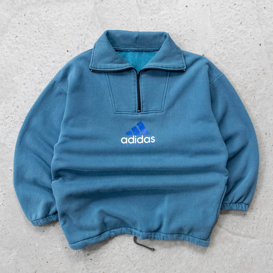 Adidas Equipment 1/4 Zip Sweatshirt - 90s (M)