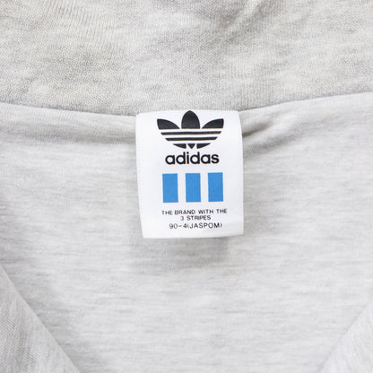 Adidas Spellout Embroidered 1/4 Zip Sweatshirt - 90s (M)