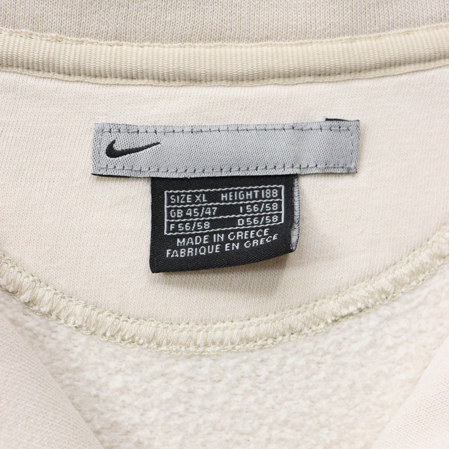 Nike Mini Swoosh 1/4 Zip Sweatshirt - 90s (XL)