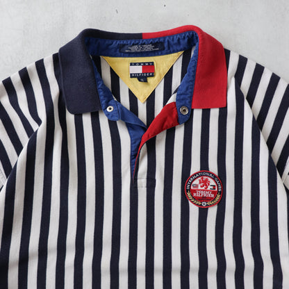 Vintage 90s Tommy Hilfiger International Games Polo Shirt - XXL