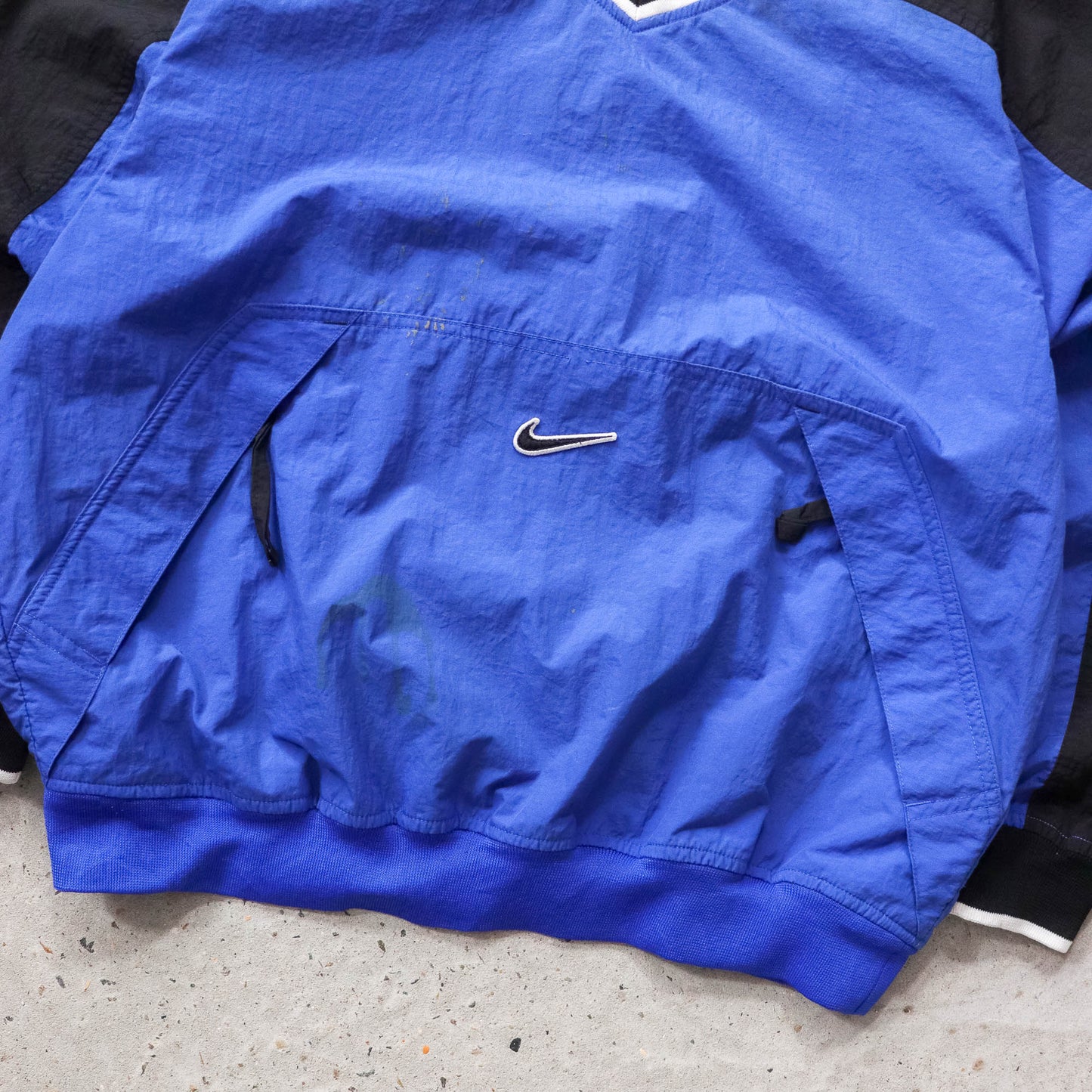 Vintage 90s Nike Centre Swoosh Pullover Jacket - M